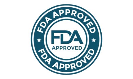 Insufend manufactured in FDA registered facility badge